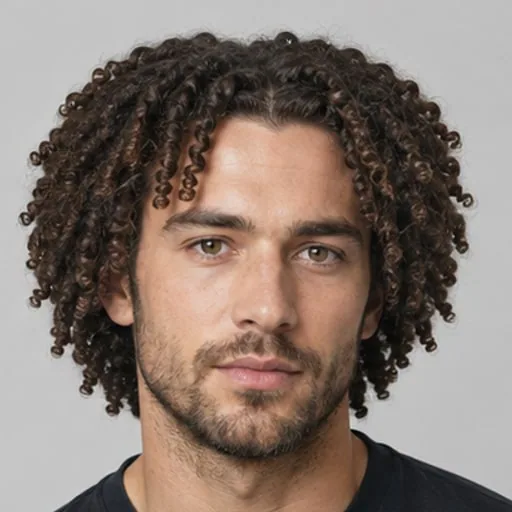Twist Out — Curls and waves add dimension, particularly around the cheeks and ends.