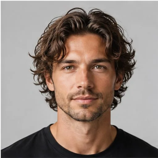 Relaxed Waves — Curls and waves add dimension, particularly around the cheeks and ends.