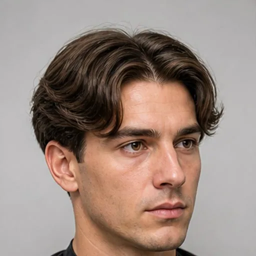 Center-Parted — Longer lengths leave room for movement and layers around the face and ends.